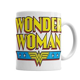 Baskı Dükkanı KB889 Marvel Wünder Woman Porselen Kupa Bardak