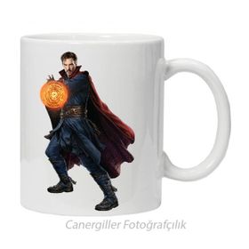 Baskı Dükkanı KB890 Marvel Doctor Strange Porselen Kupa Bardak