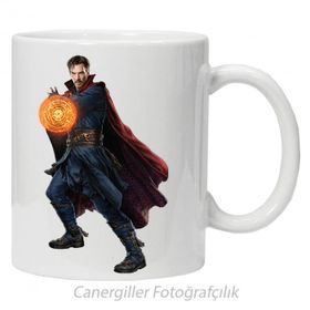 Baskı Dükkanı KB890 Marvel Doctor Strange Porselen Kupa Bardak