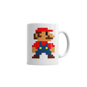 Baskı Dükkanı KB894 Mario Nintendo Atari Porselen Kupa Bardak