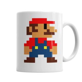 Baskı Dükkanı KB894 Mario Nintendo Atari Porselen Kupa Bardak