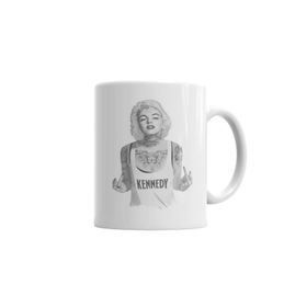 Baskı Dükkanı KB895 Marilyn Monroe Porselen Kupa Bardak