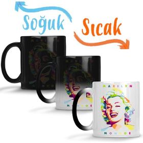 Baskı Dükkanı KB896 Marilyn Monroe.marilyn Monroe Porselen Kupa Bardak