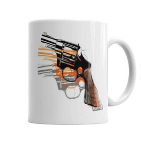 Baskı Dükkanı KB898 Magnum Guns Porselen Kupa Bardak