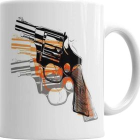 Baskı Dükkanı KB898 Magnum Guns Porselen Kupa Bardak