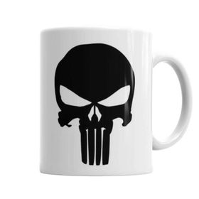 Baskı Dükkanı KB902 Punisher Porselen Kupa Bardak