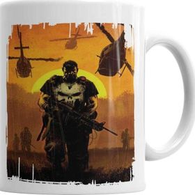 Baskı Dükkanı KB902 Punisher Porselen Kupa Bardak