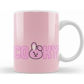 Baskı Dükkanı KB9077 Bt Cooky Bts Porselen Kupa Bardak