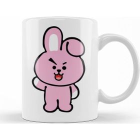 Baskı Dükkanı KB9077 Bt Cooky Bts Porselen Kupa Bardak
