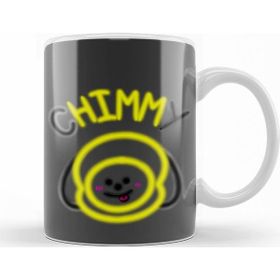 Baskı Dükkanı KB9078 Bt Glowing Chimmy Bts Porselen Kupa Bardak