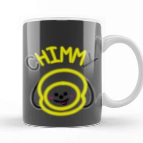 Baskı Dükkanı KB9078 Bt Glowing Chimmy Bts Porselen Kupa Bardak