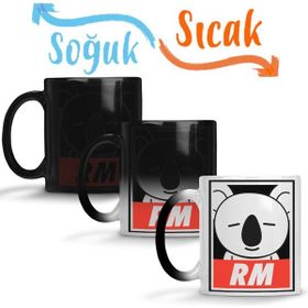 Baskı Dükkanı KB9105 Bt21 Rm Bts Porselen Kupa Bardak