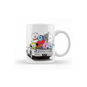 Baskı Dükkanı KB9119 Bts Bt21 01 Porselen Kupa Bardak