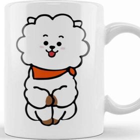 Baskı Dükkanı KB9144 Bts Bt Rj Porselen Kupa Bardak