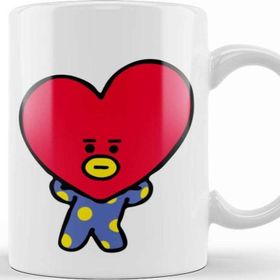 Baskı Dükkanı KB9146 Bts Bt Tata Porselen Kupa Bardak