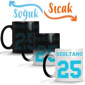 Baskı Dükkanı KB9174 Bts Seoltang Porselen Kupa Bardak