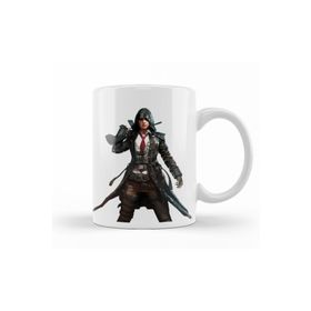 Baskı Dükkanı KB9182 Bubg Assassin Playerunknowns Battlegrounds Fortnite Porselen Kupa Bardak