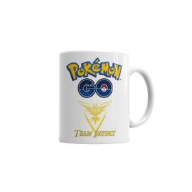 Baskı Dükkanı KB919 Pokemon Go Team Instinct Porselen Kupa Bardak