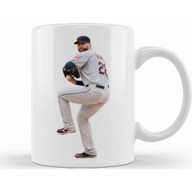 Baskı Dükkanı KB9216 Cleveland Indians Porselen Kupa Bardak