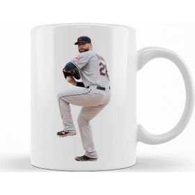 Baskı Dükkanı KB9216 Cleveland Indians Porselen Kupa Bardak