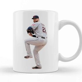 Baskı Dükkanı KB9216 Cleveland Indians Porselen Kupa Bardak