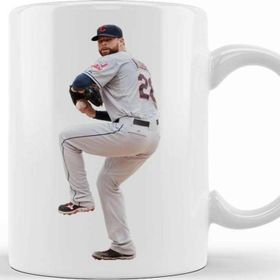 Baskı Dükkanı KB9216 Cleveland Indians Porselen Kupa Bardak