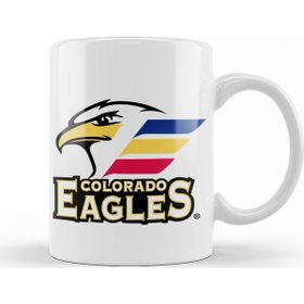 Baskı Dükkanı KB9219 Colorado Eagles Echl American Hockey League Loveland Porselen Kupa Bardak