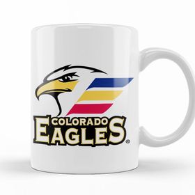 Baskı Dükkanı KB9219 Colorado Eagles Echl American Hockey League Loveland Porselen Kupa Bardak