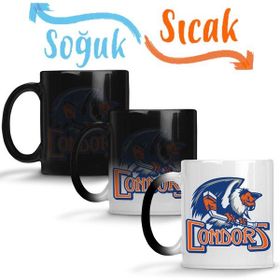 Baskı Dükkanı KB9222 Condors Logo Porselen Kupa Bardak