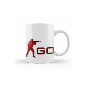 Baskı Dükkanı KB9227 Csgo Counter Strike Porselen Kupa Bardak