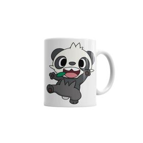 Baskı Dükkanı KB924 Pokemon Go Pikachu Pancham Porselen Kupa Bardak