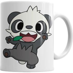 Baskı Dükkanı KB924 Pokemon Go Pikachu Pancham Porselen Kupa Bardak