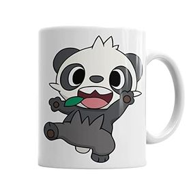 Baskı Dükkanı KB924 Pokemon Go Pikachu Pancham Porselen Kupa Bardak