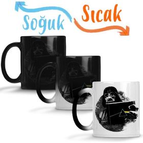 Baskı Dükkanı KB9240 Darth Vader The Dark Side Porselen Kupa Bardak