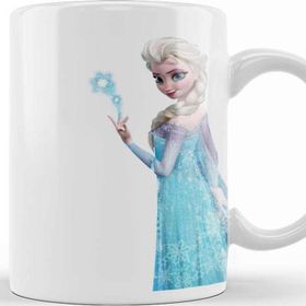 Baskı Dükkanı KB9256 Elsa Frozen Anna Porselen Kupa Bardak