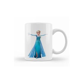 Baskı Dükkanı KB9258 Elsa Hans Frozen Anna Porselen Kupa Bardak