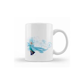 Baskı Dükkanı KB9260 Elsa Kristoff Anna Olaf Porselen Kupa Bardak