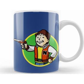 Baskı Dükkanı KB9267 Fallout Fan Boy Porselen Kupa Bardak