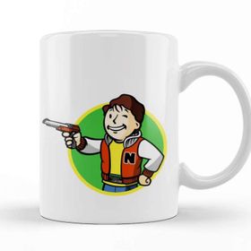 Baskı Dükkanı KB9267 Fallout Fan Boy Porselen Kupa Bardak