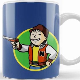 Baskı Dükkanı KB9267 Fallout Fan Boy Porselen Kupa Bardak
