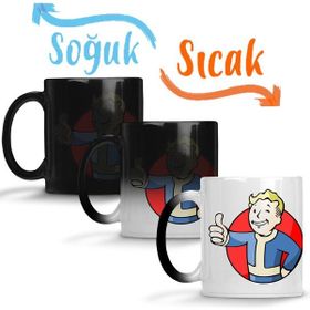 Baskı Dükkanı KB9268 Fallout Porselen Kupa Bardak