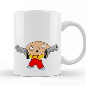 Baskı Dükkanı KB9270 Family Guy Porselen Kupa Bardak
