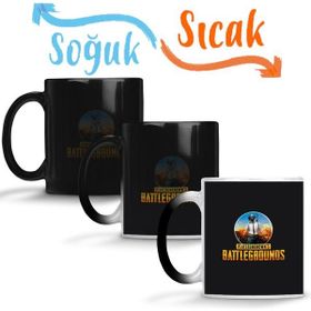 Baskı Dükkanı KB9272 Female Battlegrounds Playerunknowns Battlegrounds Garena Pubg Porselen Kupa Bardak
