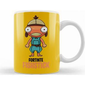 Baskı Dükkanı KB9294 Fortnite Fıshstıck Fortnite Porselen Kupa Bardak