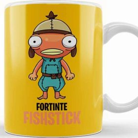 Baskı Dükkanı KB9294 Fortnite Fıshstıck Fortnite Porselen Kupa Bardak