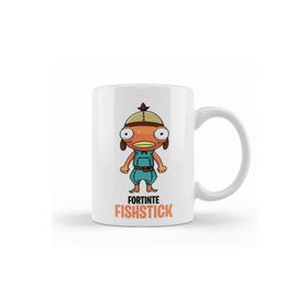 Baskı Dükkanı KB9295 Fortnite Fıshstıck Fortnite Porselen Kupa Bardak