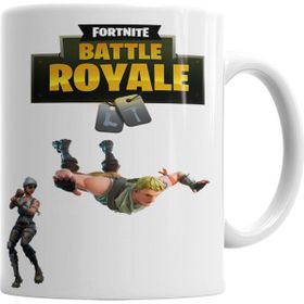 Baskı Dükkanı KB9295 Fortnite Fıshstıck Fortnite Porselen Kupa Bardak