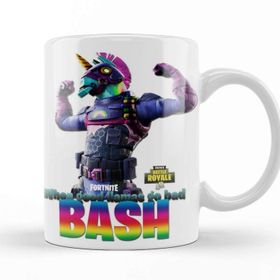 Baskı Dükkanı KB9315 Fortnite Bash Porselen Kupa Bardak