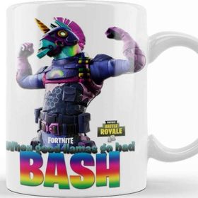 Baskı Dükkanı KB9315 Fortnite Bash Porselen Kupa Bardak