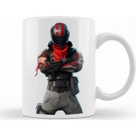Baskı Dükkanı KB9324 Fortnite Battle Royale Man Porselen Kupa Bardak